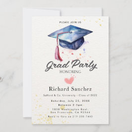 Invitación a la fiesta de graduación