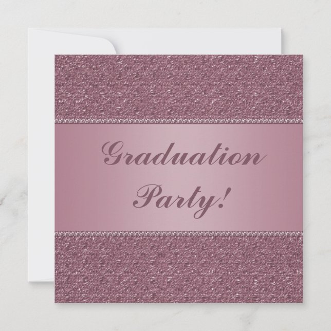 Invitación a la fiesta de graduación (Anverso)