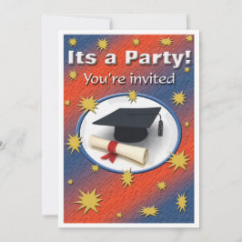 Invitación a la fiesta de graduación
