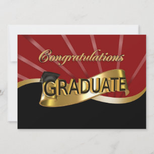 Invitación a la fiesta de graduación