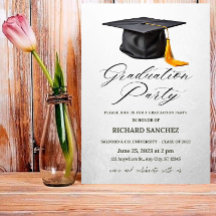 Invitación a la fiesta de graduación