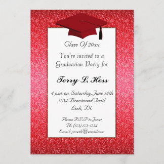 Invitación a la fiesta de graduación