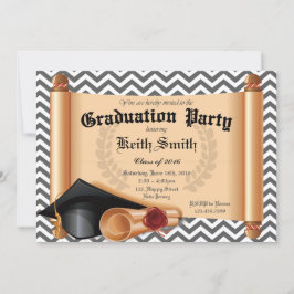 Invitación a la fiesta de graduación