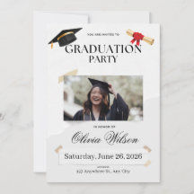 Invitación a la Fiesta de Graduación