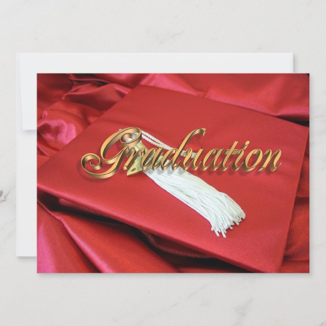 Invitación a la fiesta de graduación (Anverso)