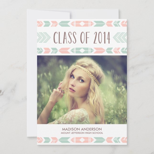 Invitación a la Fiesta de Graduación 2014 (Anverso)