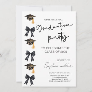 Invitación a la Fiesta de Graduación Clase de 2025