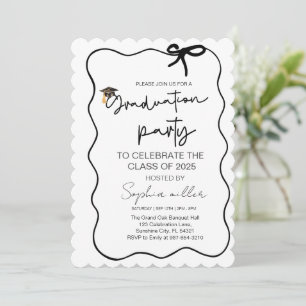 Invitación a la Fiesta de Graduación Clase de 2025
