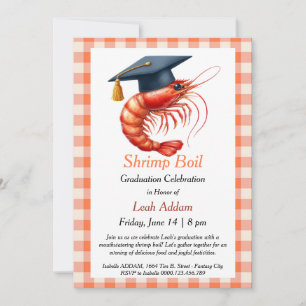 Invitación a la Fiesta de Graduación con Boil de C