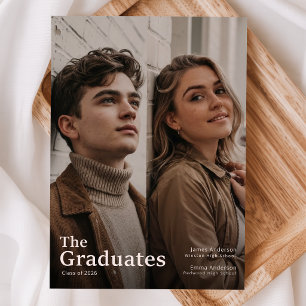 Invitación a la Fiesta de Graduación con Fotos Dob