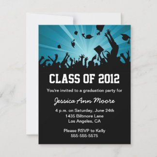 Invitación a la fiesta de graduación de 2012