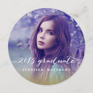 Invitación a la fiesta de graduación de 2015 media