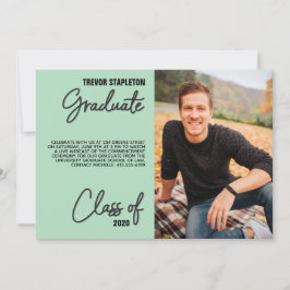 Invitación a la fiesta de graduación de 2022