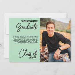 Invitación a la fiesta de graduación de 2022