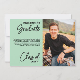 Invitación a la fiesta de graduación de 2022