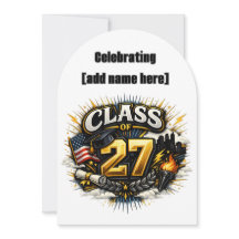 invitación a la fiesta de graduación de 2027