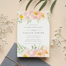 Invitación a la fiesta de graduación de Airy Flora