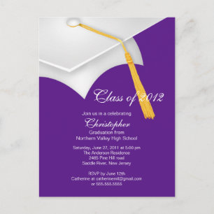 Invitación a la fiesta de graduación de Cabo Blanc