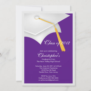 Invitación a la fiesta de graduación de Cabo Blanc