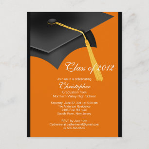 Invitación a la fiesta de graduación de Cabo de Na