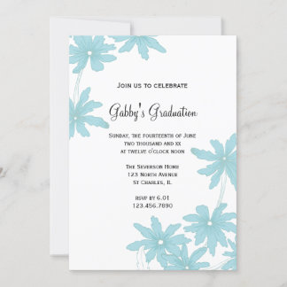 Invitación a la fiesta de graduación de Daisies Az