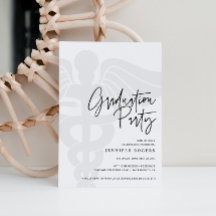 Invitación a la fiesta de graduación de enfermeras