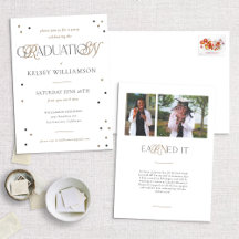 Invitación a la fiesta de graduación de Enfermeras