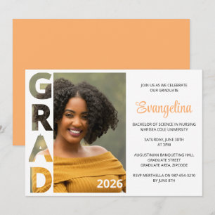 Invitación a la fiesta de graduación de enfermería