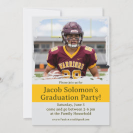 Invitación a la Fiesta de Graduación de Entonces y