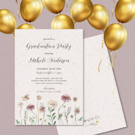 Invitación a la fiesta de graduación de Flor Silve