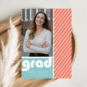Invitación a la Fiesta de Graduación de Foto de Gr