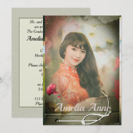 Invitación a la fiesta de graduación de fotografía