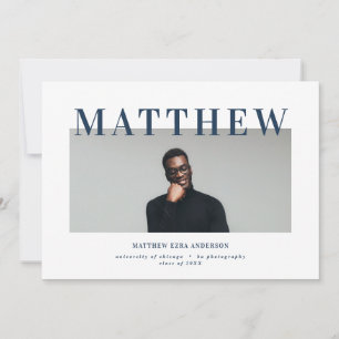 Invitación a la fiesta de graduación de fotografía