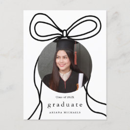 Invitación a la fiesta de graduación de fotografía