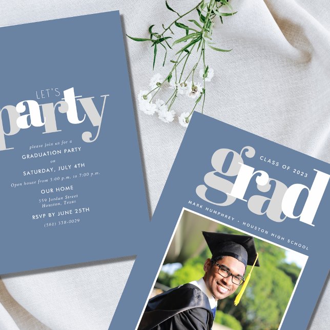 Invitación a la fiesta de graduación de fotografía (Subido por el creador)