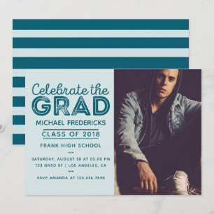 Invitación a la fiesta de graduación de fotografía