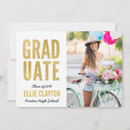 Invitación a la fiesta de graduación de fotografía