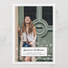 Invitación a la fiesta de graduación de fotos del 