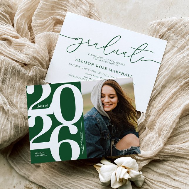 Invitación a la Fiesta de Graduación de Fotos Gree (Subido por el creador)