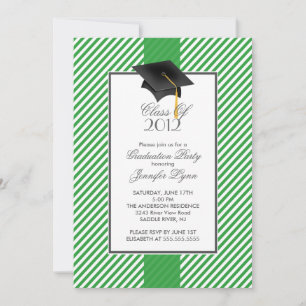 Invitación a la fiesta de graduación de franja ver