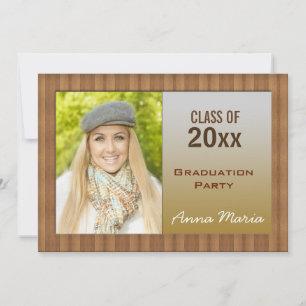 Invitación a la fiesta de graduación de grano de m