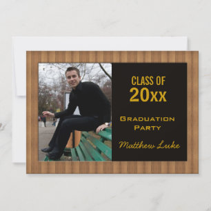 Invitación a la fiesta de graduación de grano de m