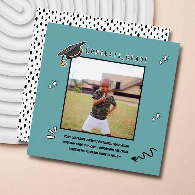 Invitación a la fiesta de graduación de jardines d (Subido por el creador)