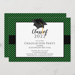 Invitación a la fiesta de graduación de la banda m