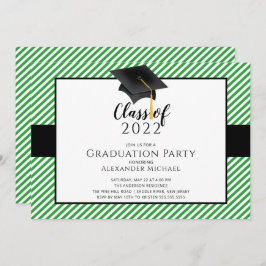 Invitación a la fiesta de graduación de la banda m