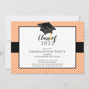 Invitación a la fiesta de graduación de la banda m