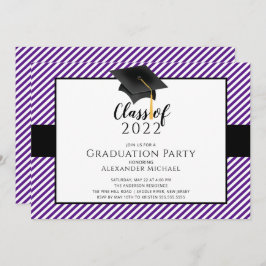 Invitación a la fiesta de graduación de la banda m
