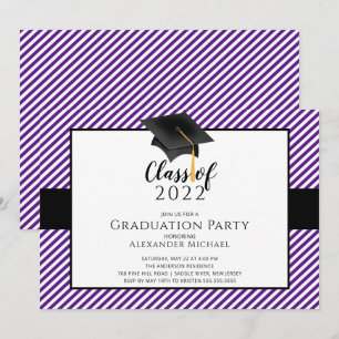 Invitación a la fiesta de graduación de la banda m