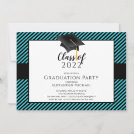 Invitación a la fiesta de graduación de la banda m