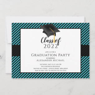 Invitación a la fiesta de graduación de la banda m